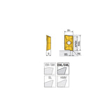 APKT 1204 PER-EML High positive inserts with low cutting forces from sharp cutting edges of APKT 12 inserts for 90° shoulders - Big-tools Industrial Supply Tools for Metal Cutting