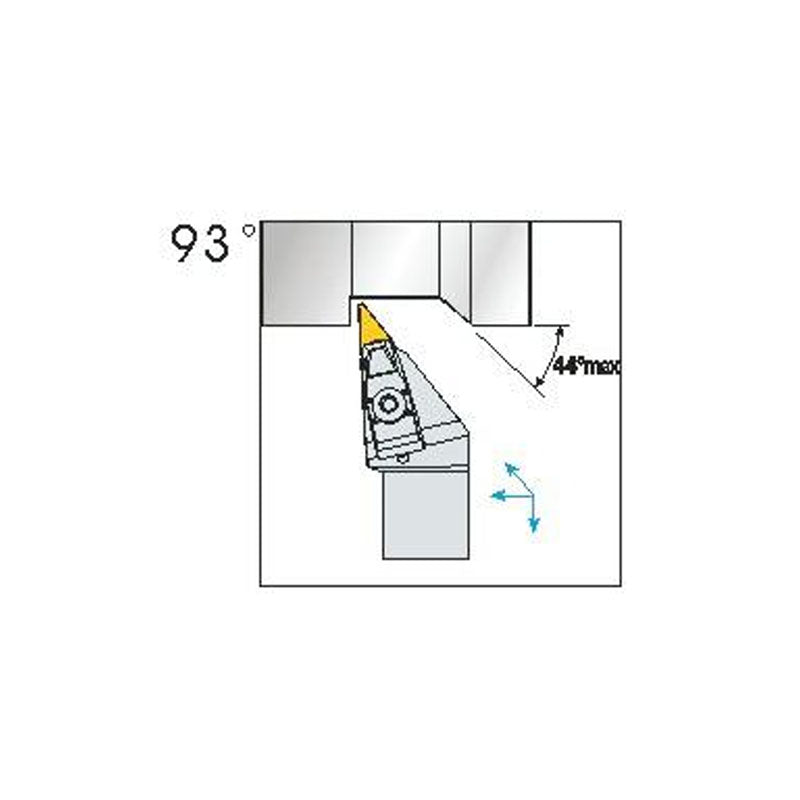 AVJN R/L Turning tool holder A A - Makotools Industrial Supply Tools for Metal Cutting