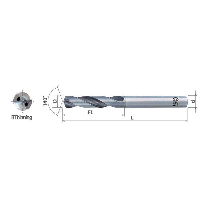 Advanced Performance Carbide Drills for Stainless Steels and Titanium Alloys ADO-SUS-3D D18.640-20.000 - Big-tools Industrial Supply Tools for Metal Cutting