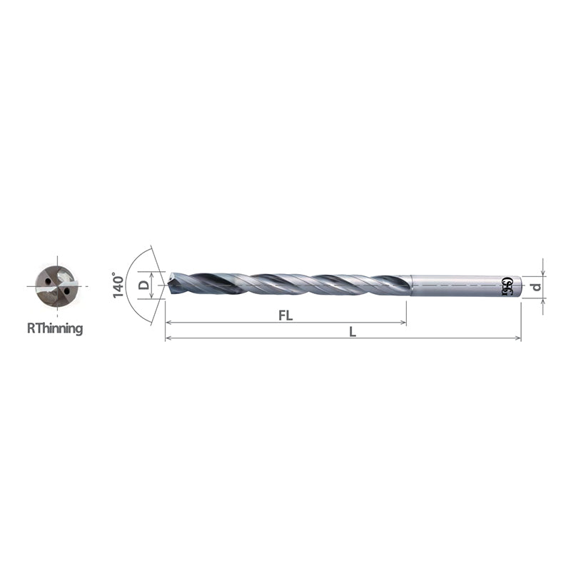 Advanced Performance Carbide Drills for Stainless Steels and Titanium Alloys ADO-SUS-8D D8.300-11.000 - Big-tools Industrial Supply Tools for Metal Cutting
