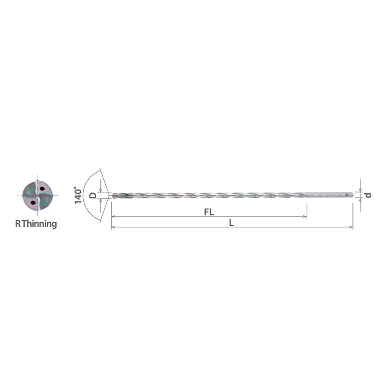 Advanced Performance Coolant-Through Carbide Drills ADO-30D D9.400-14.288 - Big-tools Industrial Supply Tools for Metal Cutting