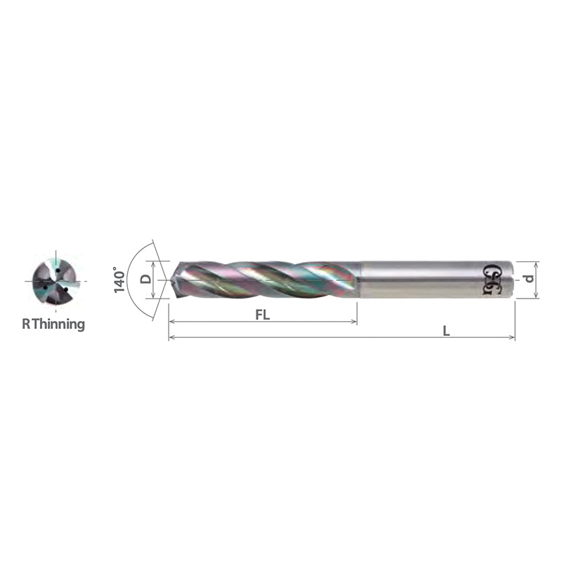 Advanced Performance High Feed 3-Flute Carbide Drills ADO-TRS-3D D15.081-20.000 - Big-tools Industrial Supply Tools for Metal Cutting