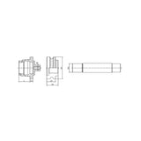 Alignment Tool for ATC Arm HSK50A-ATC-25D~ATC-40D - Makotools Industrial Supply Tools for Metal Cutting