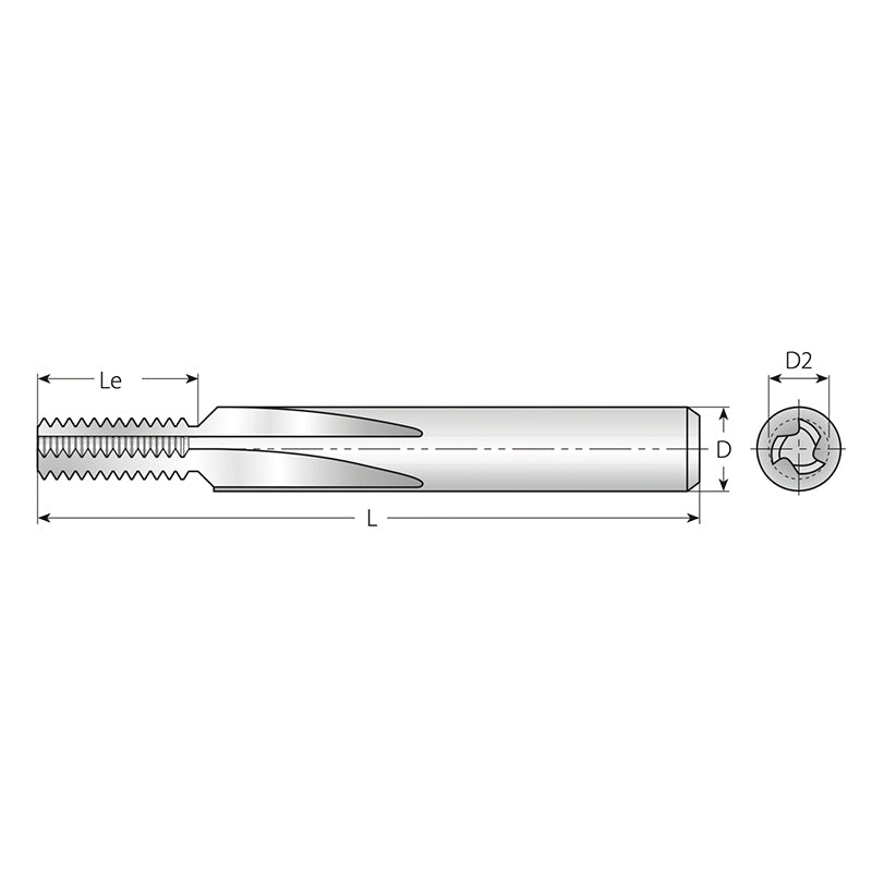 American UN Straight Flutes - External/Internal - Big-tools Industrial Supply Tools for Metal Cutting