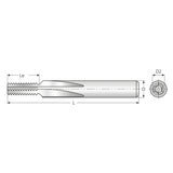 American UN Straight Flutes - External/Internal - Big-tools Industrial Supply Tools for Metal Cutting