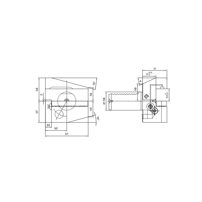 B1B4A Radial, Short, Coolant B1B4A-302040 - Makotools Industrial Supply Tools for Metal Cutting