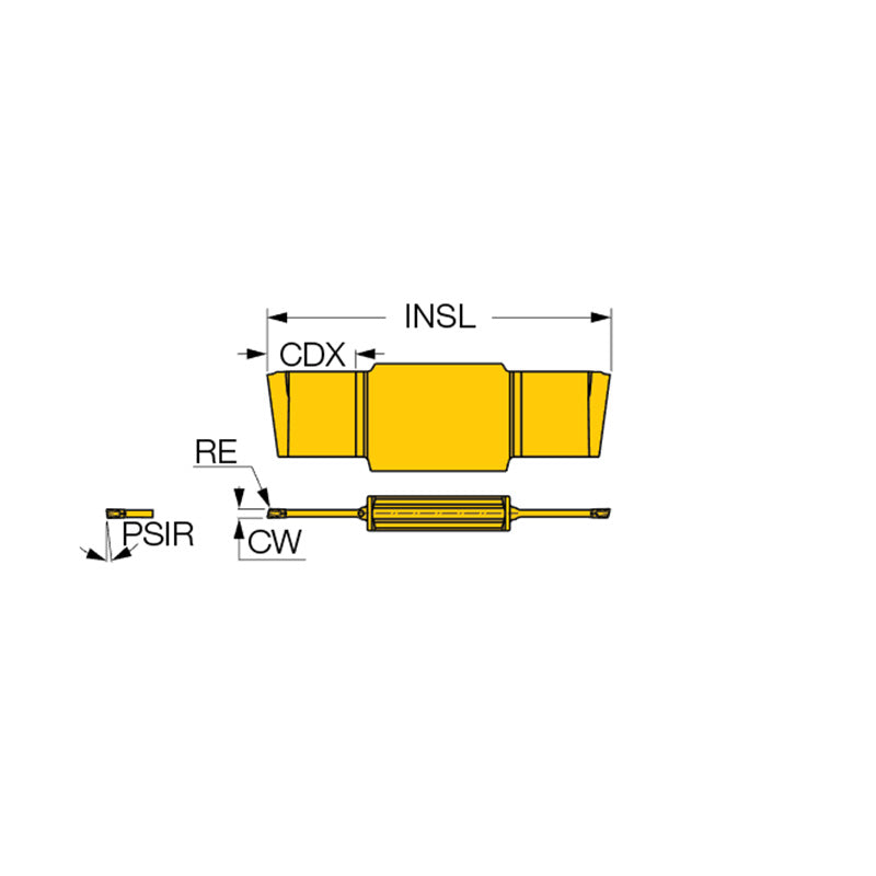 BGM R/L-J : Narrow Material Cost Saving Inserts for Parting up to 20 mm Bar Diameters - Big-tools Industrial Supply Tools for Metal Cutting