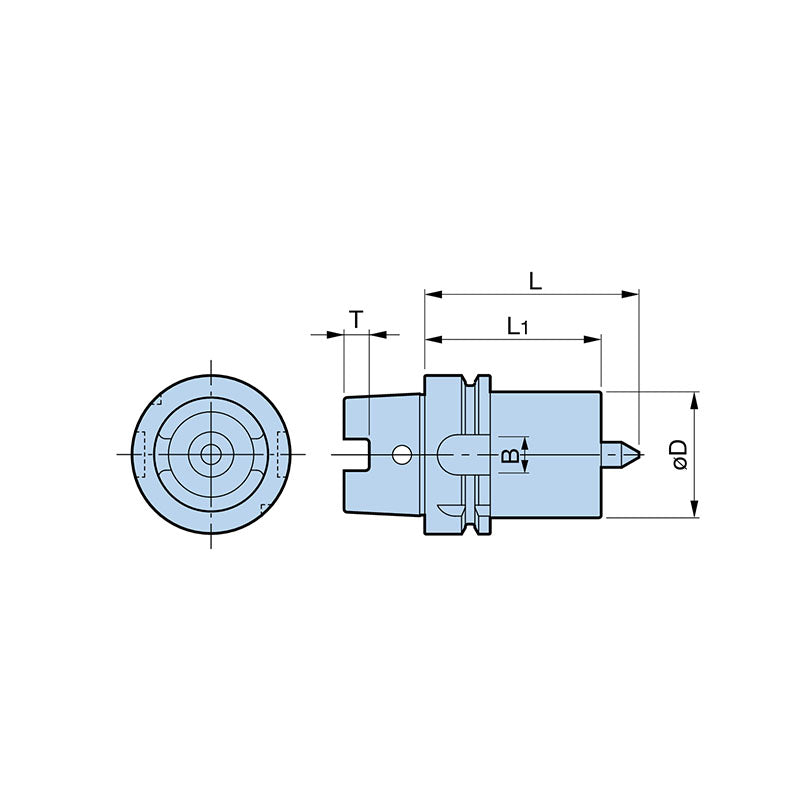 BIG-PLUS/HSK Shank Type Dyna Test