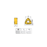 BLMP 13-MR Double-sided inserts of reinforced 6 cutting edges for high feed milling of heavy roughing in max. ap 2.0 mm due to strong geometry - Big-tools Industrial Supply Tools for Metal Cutting