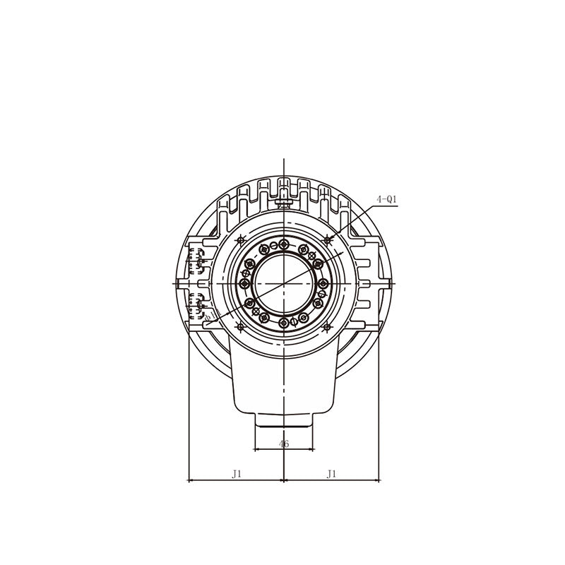 BS Hollow Hydraulic Rotary Cylinder