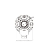 BS Hollow Hydraulic Rotary Cylinder