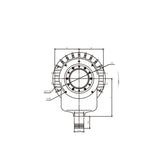 BSS Hollow Hydraulic Short-inch Rotary Cylinder