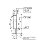 BT-MOD Modular Tool Holder BT40-MOD060-055 BT40-MOD070-055 - Big-tools Industrial Supply Tools for Metal Cutting