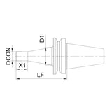 BT30/40/50 Shank G-GBR-BT30-C19L70 G-GBR-BT30-C25L70 - Big-tools Industrial Supply Tools for Metal Cutting