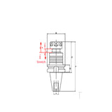 BT Micro Compensation Tension and Compression Tapping Holder