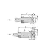 BT 90° Square Cutter Boring Bar Holder – High-Precision Tool Holder for Boring Applications