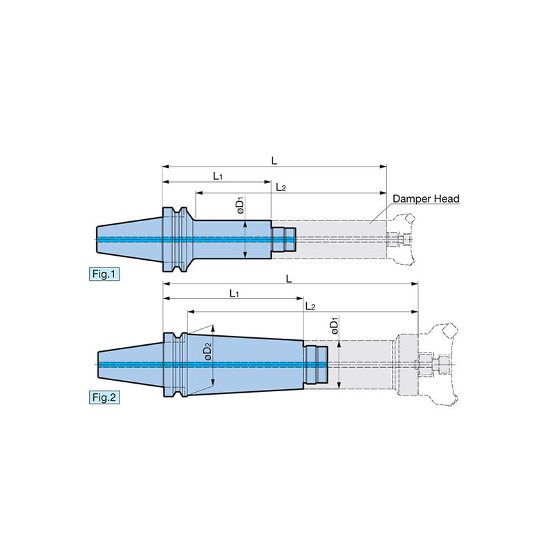 @Basic Holder BBT50 SHANK - Makotools Industrial Supply Tools for Metal Cutting