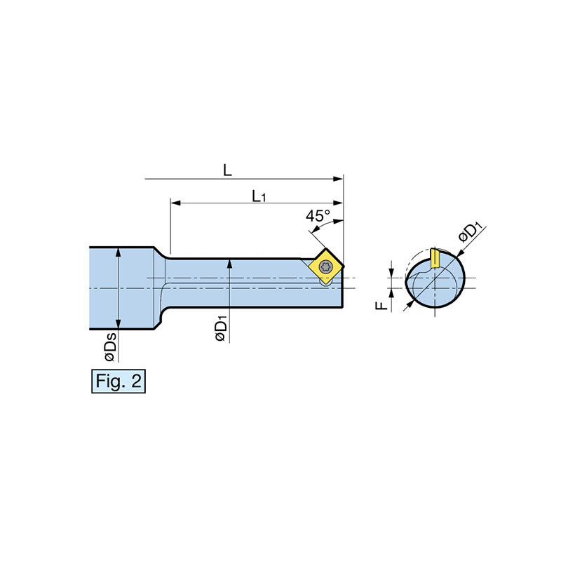 Bolt Hole & Tap Starting Hole Type C-CUTTER MINI Chamfering Tool