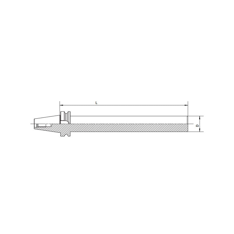 Boring Bar Blank  BT30/40/50-D50-160~100-250 - Makotools Industrial Supply Tools for Metal Cutting