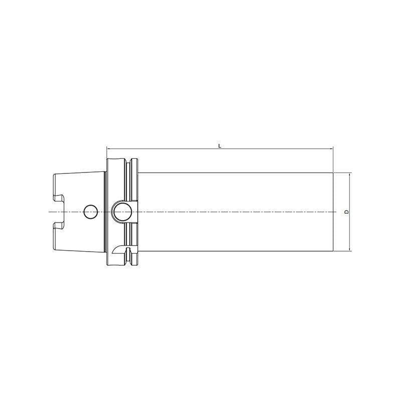 Boring Bar Blank HSK50A-D050-160~D120-300 - Makotools Industrial Supply Tools for Metal Cutting