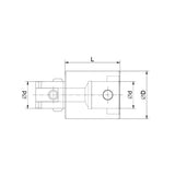 Boring Tool Holder Extension  CK11-20~( CK77-105) - Makotools Industrial Supply Tools for Metal Cutting