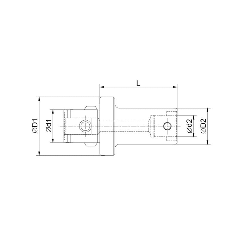 Boring Tool Holder Reducer  CK21- 65~(CK76-160) - Makotools Industrial Supply Tools for Metal Cutting