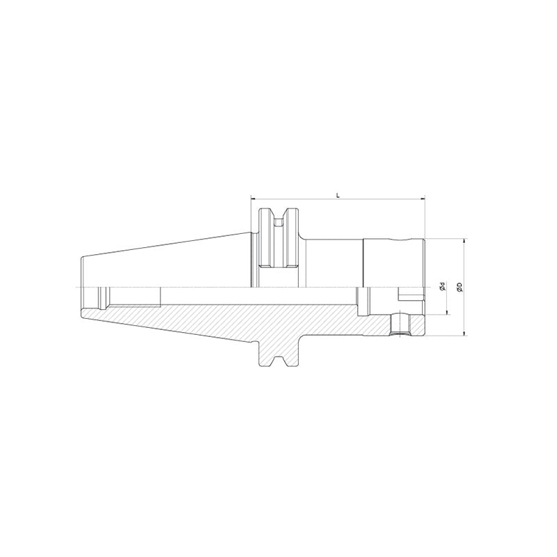 Boring Tool Holder   SK30-CK1-70~( SK40-CK7-100) - Makotools Industrial Supply Tools for Metal Cutting