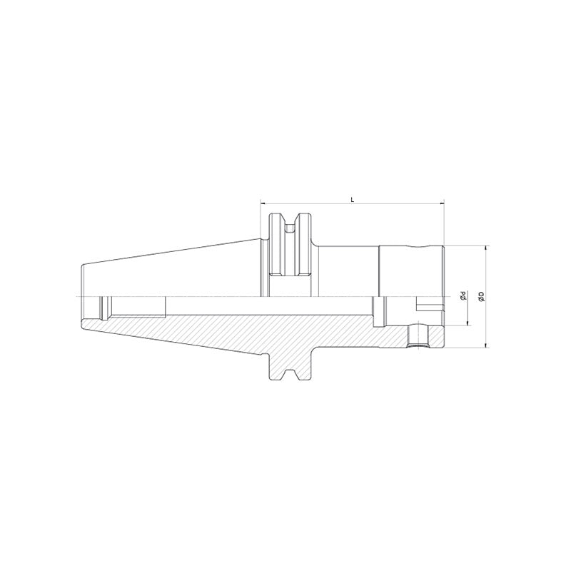 Boring Tool Holder  SK50-CK1-80~( SK50-CK7-350) - Makotools Industrial Supply Tools for Metal Cutting