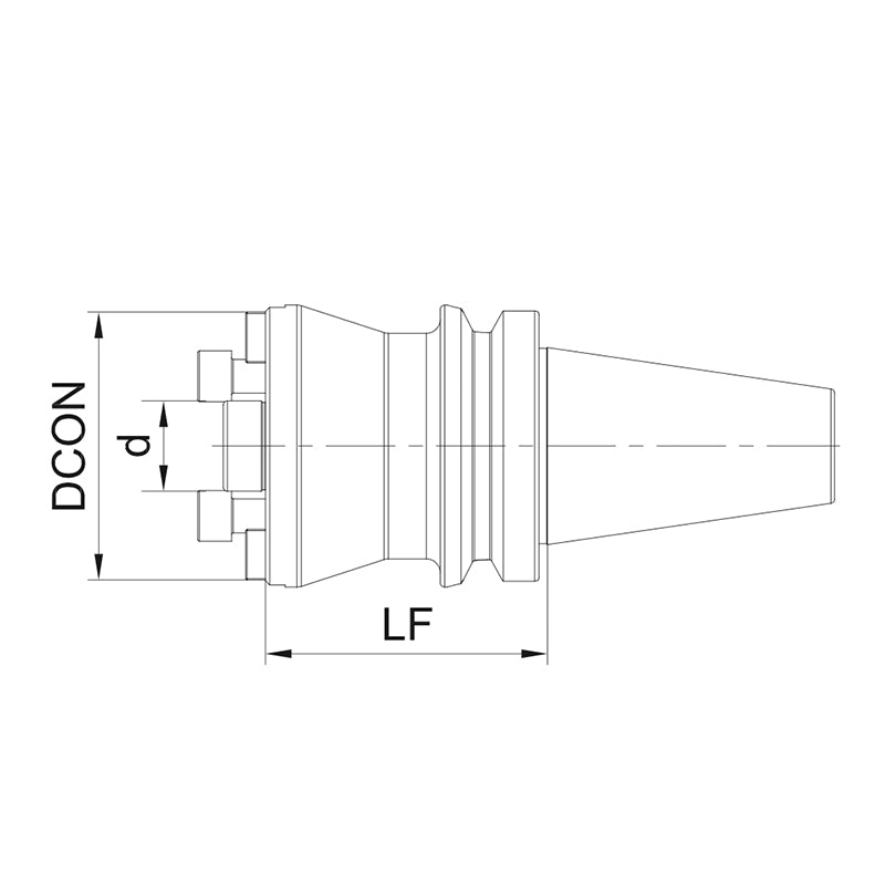 Bridge-type Boring Tool Shank BT40/50 G-GBR-BT40LB-C32L60 G-GBR-BT50LB-C32L100