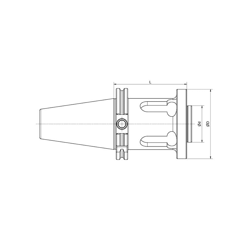 Bridge Boring Tool HolderSK40-BST32-60~(SK50-BST40-250) - Makotools Industrial Supply Tools for Metal Cutting