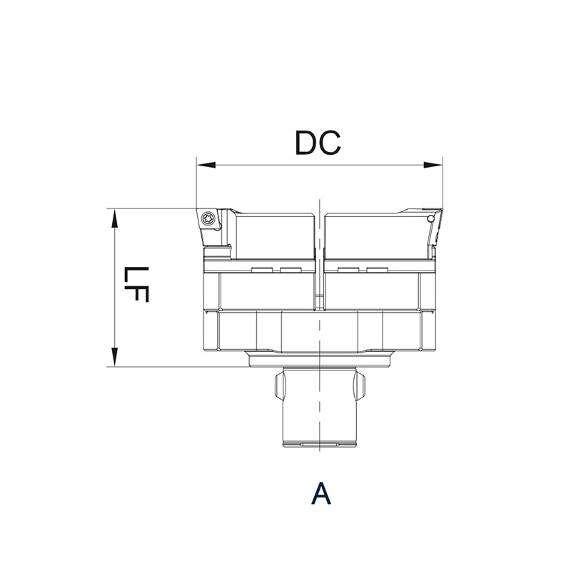 Bridge Type Rough Boring Tool G-GBR-LRBD150-210C63 G-GBR-LRBD150-210C90 - Big-tools Industrial Supply Tools for Metal Cutting