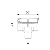 Bridge Type Rough Boring Tool G-GBR-LRBD150-210C63 G-GBR-LRBD150-210C90 - Big-tools Industrial Supply Tools for Metal Cutting