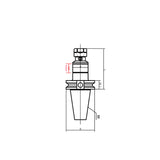 CAT30/40/50 Micko-Tension and Compression Synchronous Tapping Holder