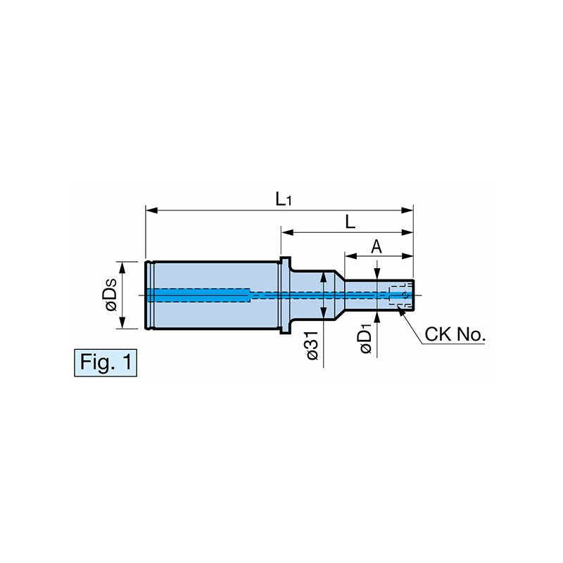 CK Cylindrical Shank  ST32/42