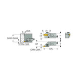 CR HFIR-M : Cartridges for Face Grooving and Turning - Big-tools Industrial Supply Tools for Metal Cutting