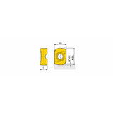 CVKT 0502R-HF Unique high positive and rigid V shape inserts of two cutting edges for High Feed milling - Big-tools Industrial Supply Tools for Metal Cutting