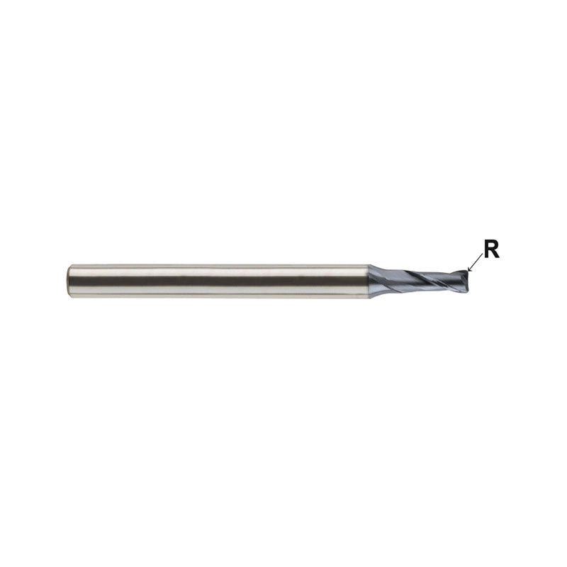 Carbide 4G Mill End Mills Plain Shank GMF18 Series 2 Flute Corner Radius GMFGMF18916~GMF18939