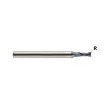Carbide 4G Mill End Mills Plain Shank GMF18 Series 2 Flute Corner Radius GMFGMF18916~GMF18939
