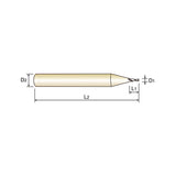 Carbide 4G Mill End Mills Plain Shank GMF23 Series  2 Flute