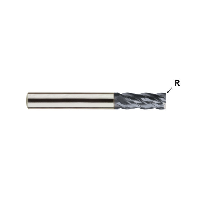 Carbide 4G Mill End Mills Plain Shank GMF26 Series  4 Flute