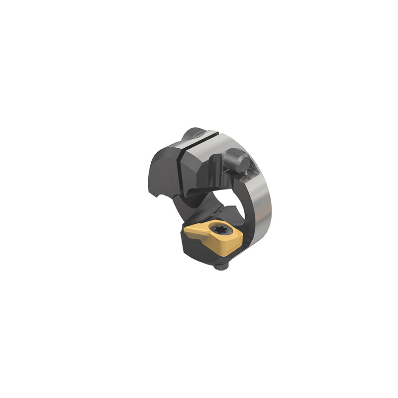 Chamfering ring mounted on CHAM-DRILL drills for drilling and chamfering in one operation