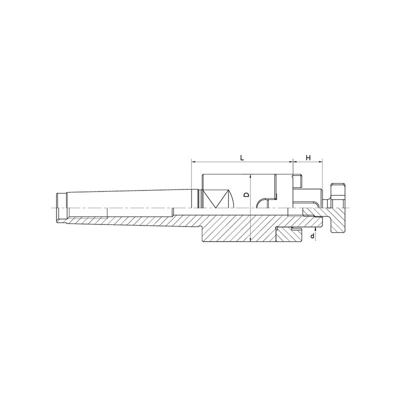 Combi Shell Mill Holder DIN6358   MTB2-SEMC16-48~(MTB4-SEMC32-55) - Makotools Industrial Supply Tools for Metal Cutting