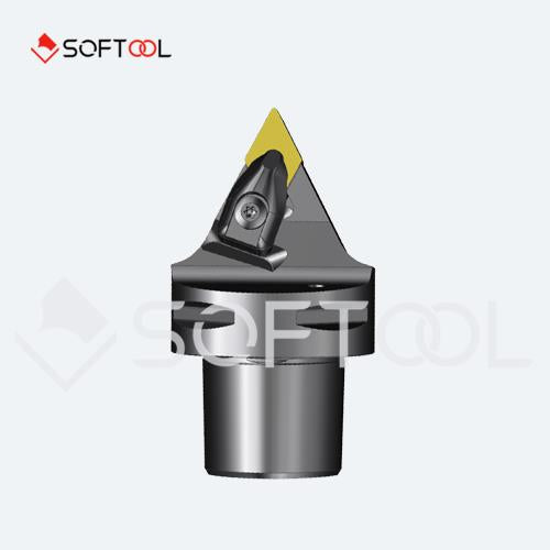 PSC Turning Holder DDNNN Kr62.5° Coromant Capto Shank Insert: DNMM DNMG DNMA DNGA