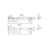 DS-SFT (M4~16×0.7~1.75) DS040070 spiral fluted taps - Makotools Industrial Supply Tools for Metal Cutting