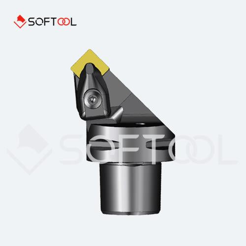 PSC Turning Holder DSSNR/L Kr45° Coromant Capto Shank Insert: SNMM SNMG SNMA SNGA