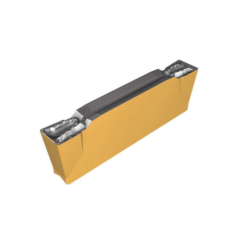 DGN-T : Double-Sided Inserts for Parting and Grooving, suitable for Ductile Materials, Steel and Stainless Steel