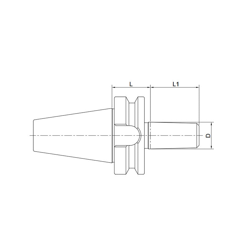 Drill Chuck Adapter BT30/40/50-B12-25~22-45 - Makotools Industrial Supply Tools for Metal Cutting