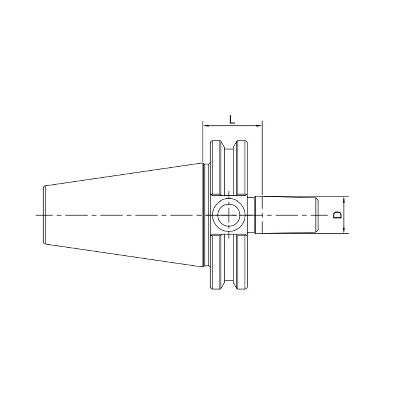 Drill Chuck Adapter CAT40-JT2-1.5"~JT33-1.5" - Makotools Industrial Supply Tools for Metal Cutting