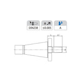 Drill Chuck Adapter NT30-B12~NT50-B18 - Makotools Industrial Supply Tools for Metal Cutting