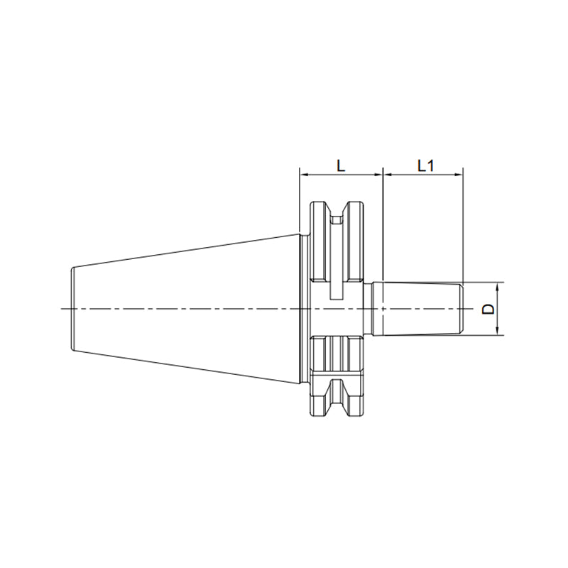 Drill Chuck Adapter  SK30-B12~18 - Makotools Industrial Supply Tools for Metal Cutting